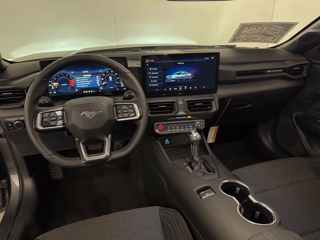 2026 Carbonized Gray Metallic Ford Mustang EcoBoost RWD Coupe