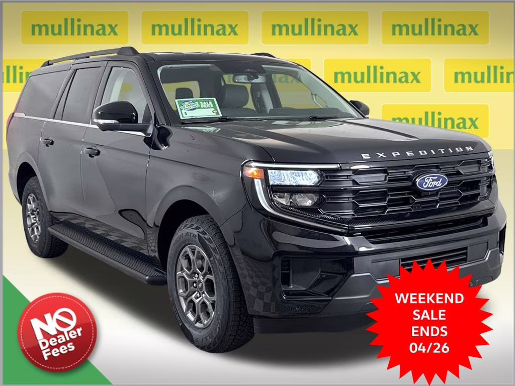 2026 Agate Black Metallic Ford Expedition Max Active RWD SUV