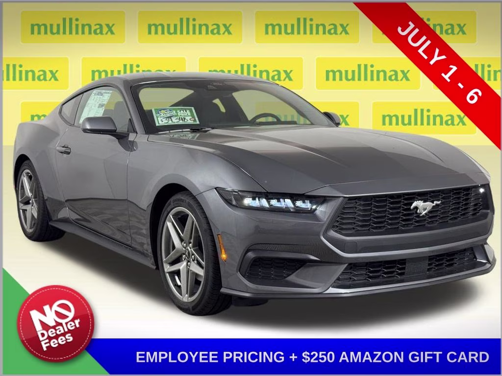 2026 Carbonized Gray Metallic Ford Mustang EcoBoost RWD Coupe