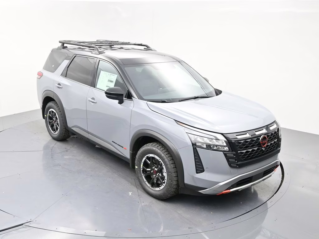 2026 Boulder Gray/Super Black Nissan Pathfinder Rock Creek 4X4 SUV