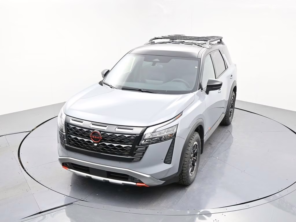 2026 Boulder Gray/Super Black Nissan Pathfinder Rock Creek 4X4 SUV