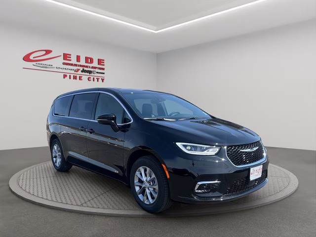 2026 Diamond Black Crystal Pearlcoat Chrysler Pacifica Select AWD Van