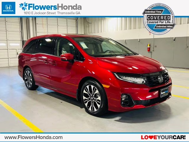 2026 Radiant Red Metallic II Honda Odyssey Elite FWD Van