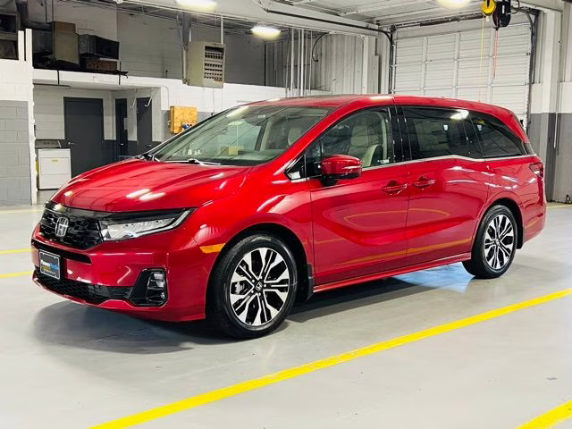 2026 Radiant Red Metallic II Honda Odyssey Elite FWD Van