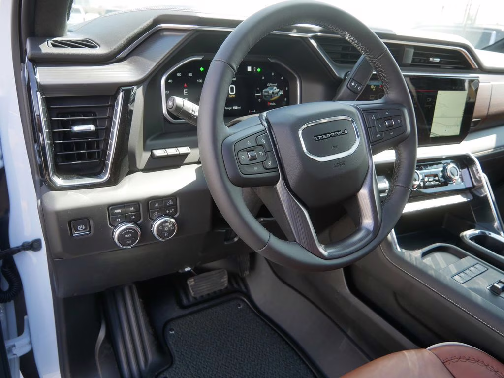 2026 Glacier White Tricoat GMC Sierra 3500HD Denali Ultimate 4X4 Truck