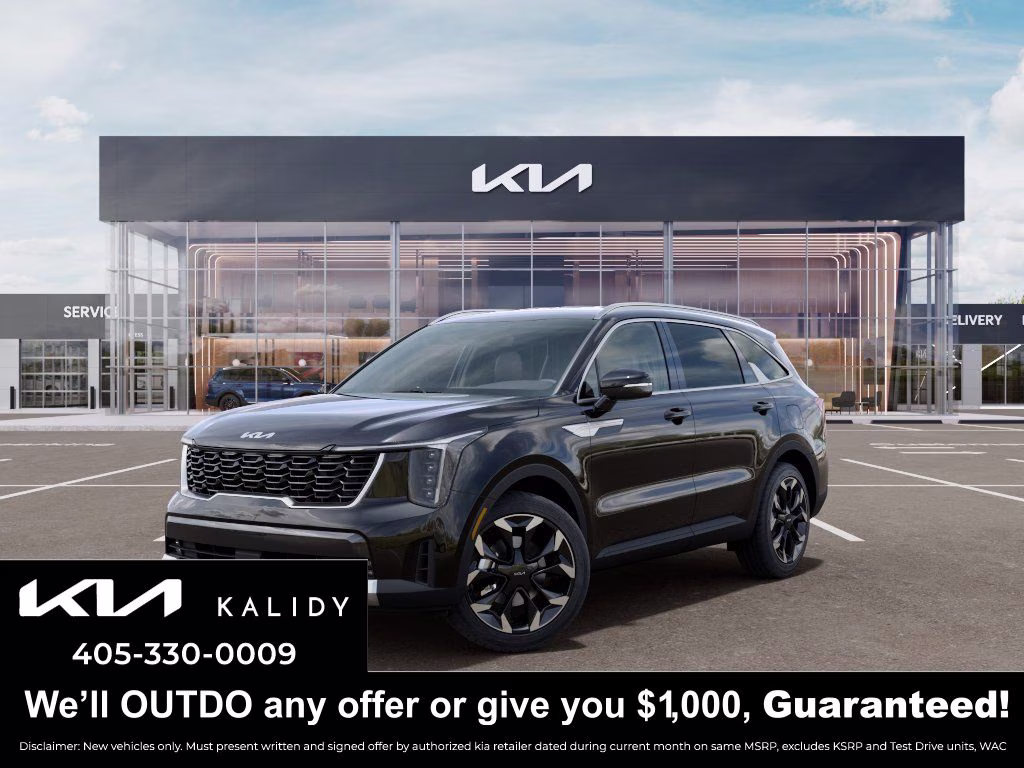 2026 Ebony Black Kia Sorento EX FWD SUV