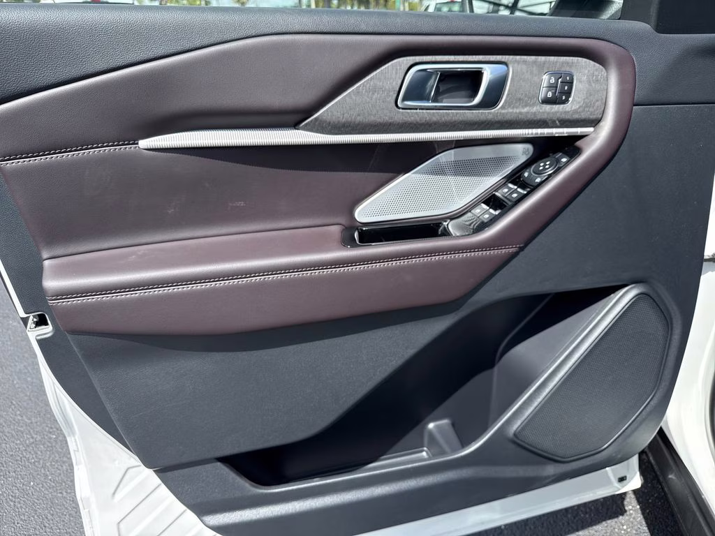 2026 Star White Metallic TC Ford Explorer Platinum RWD SUV