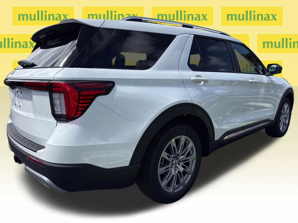 2026 Star White Metallic TC Ford Explorer Platinum RWD SUV