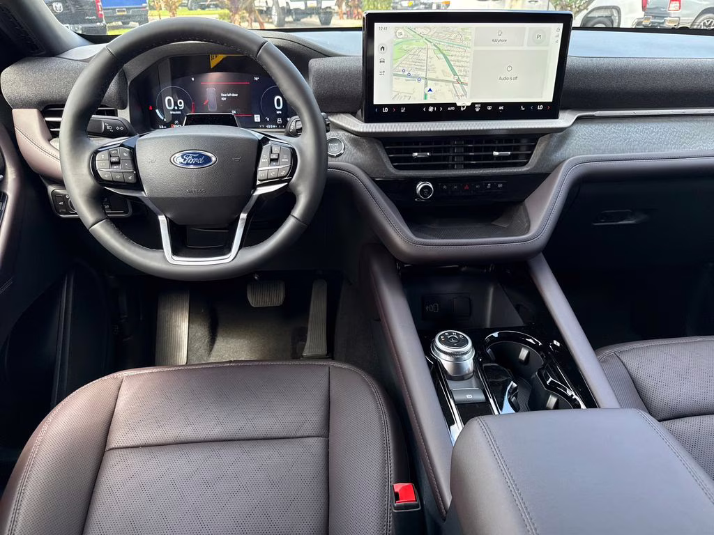 2026 Star White Metallic TC Ford Explorer Platinum RWD SUV