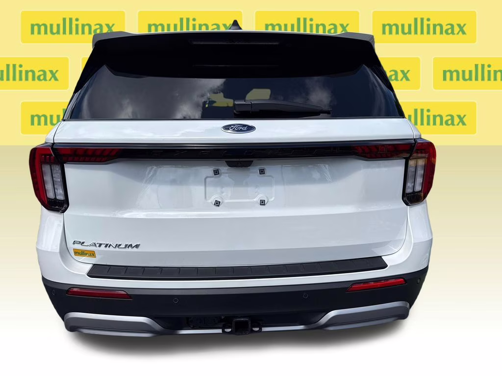 2026 Star White Metallic TC Ford Explorer Platinum RWD SUV