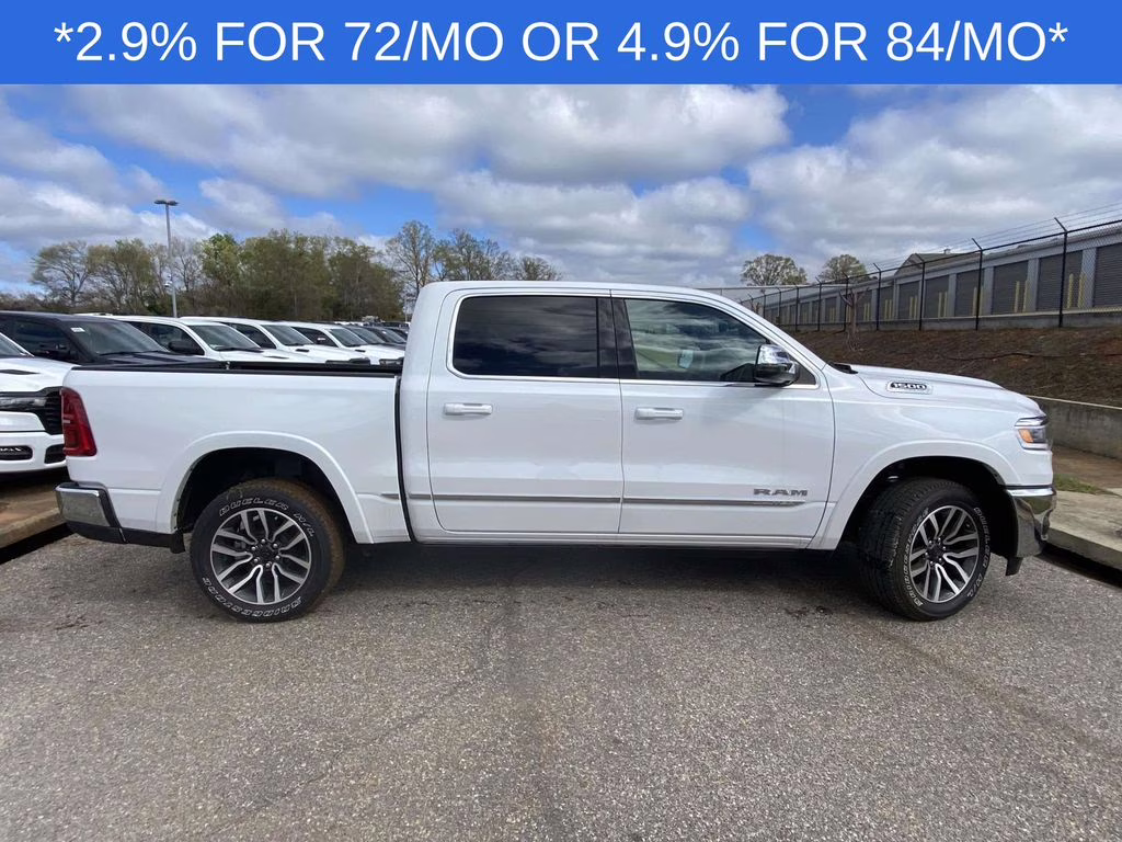 2026 Ivory White Tri-Coat Pearlcoat Ram 1500 Limited 4X4 Truck