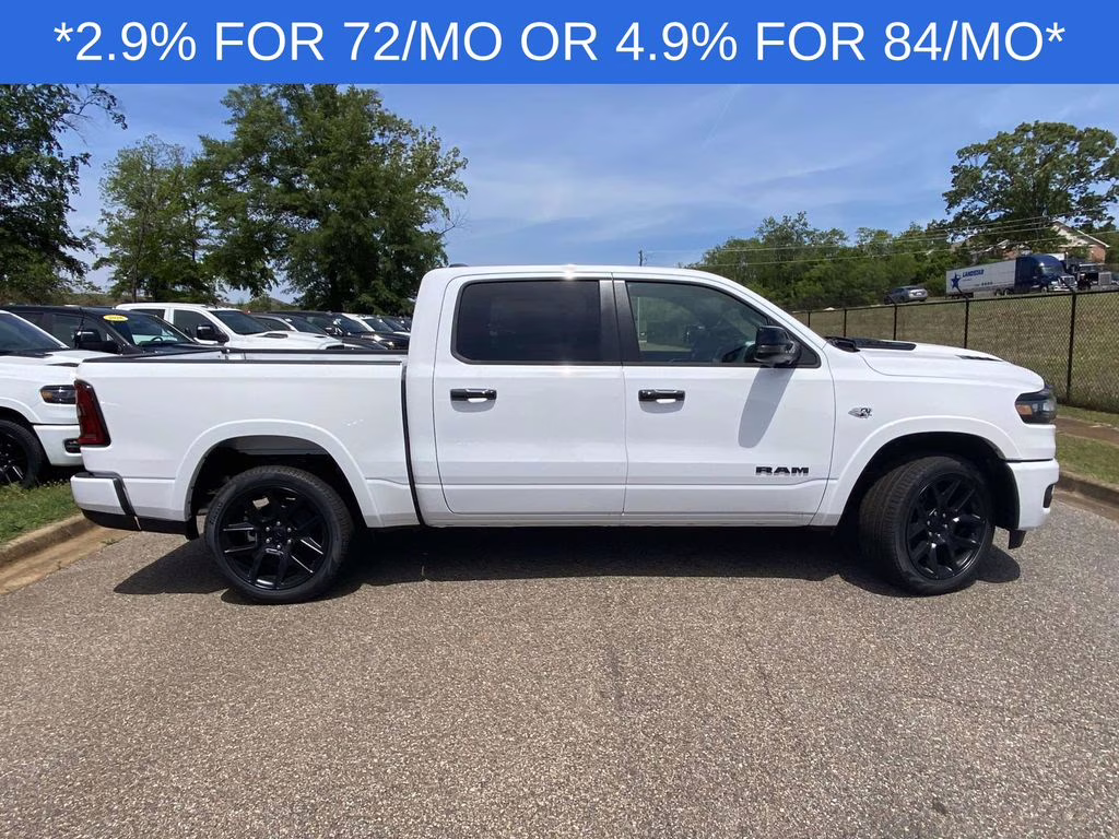 2026 Bright White Clearcoat Ram 1500 Laramie 4X4 Truck