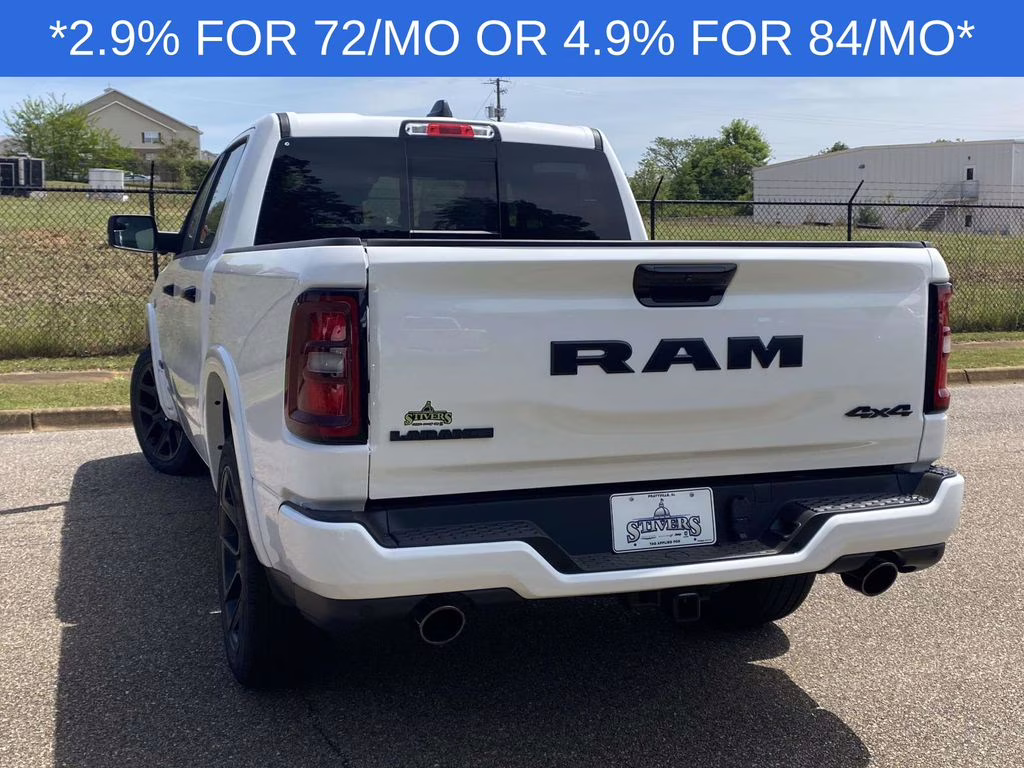 2026 Bright White Clearcoat Ram 1500 Laramie 4X4 Truck