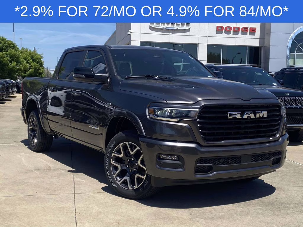 2026 Granite Crystal Metallic Clearcoat Ram 1500 Laramie 4X4 Truck