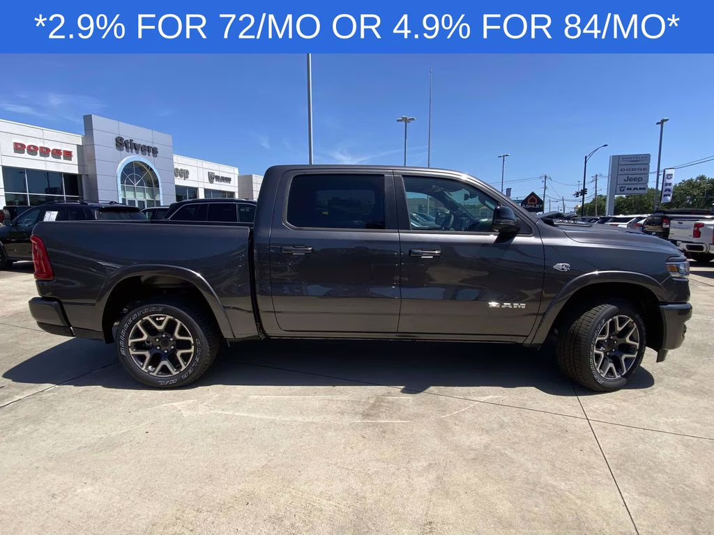 2026 Granite Crystal Metallic Clearcoat Ram 1500 Laramie 4X4 Truck