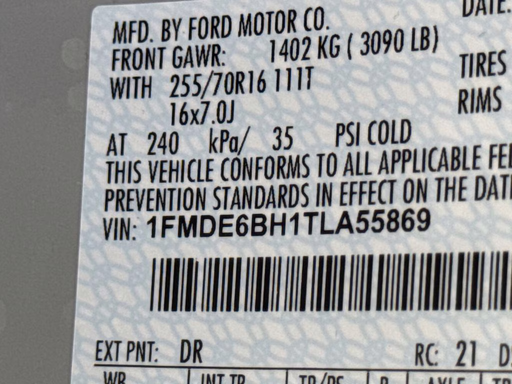 2026 Avalanche Ford Bronco Base 4X4 SUV