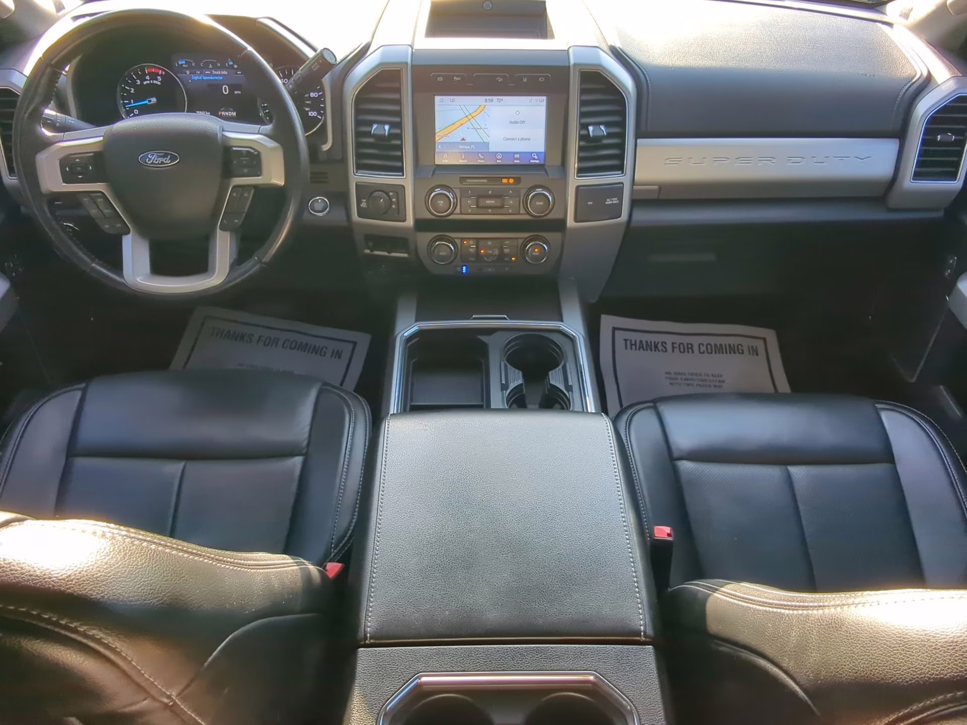 2021 Carbonized Gray Metallic Ford Super Duty F-250 SRW LARIAT Crew Cab Pickup 4X4 Truck