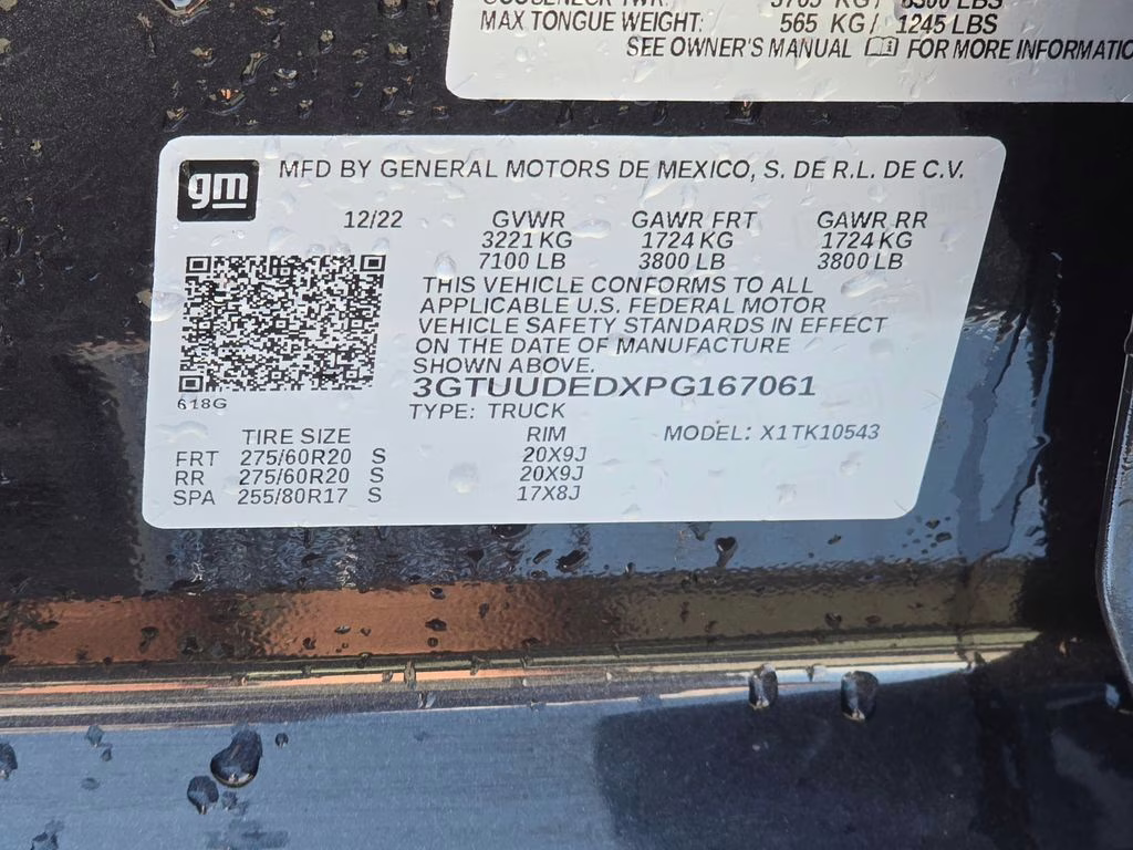 2023 Titanium Rush Metallic GMC Sierra 1500 SLT 4X4 Truck