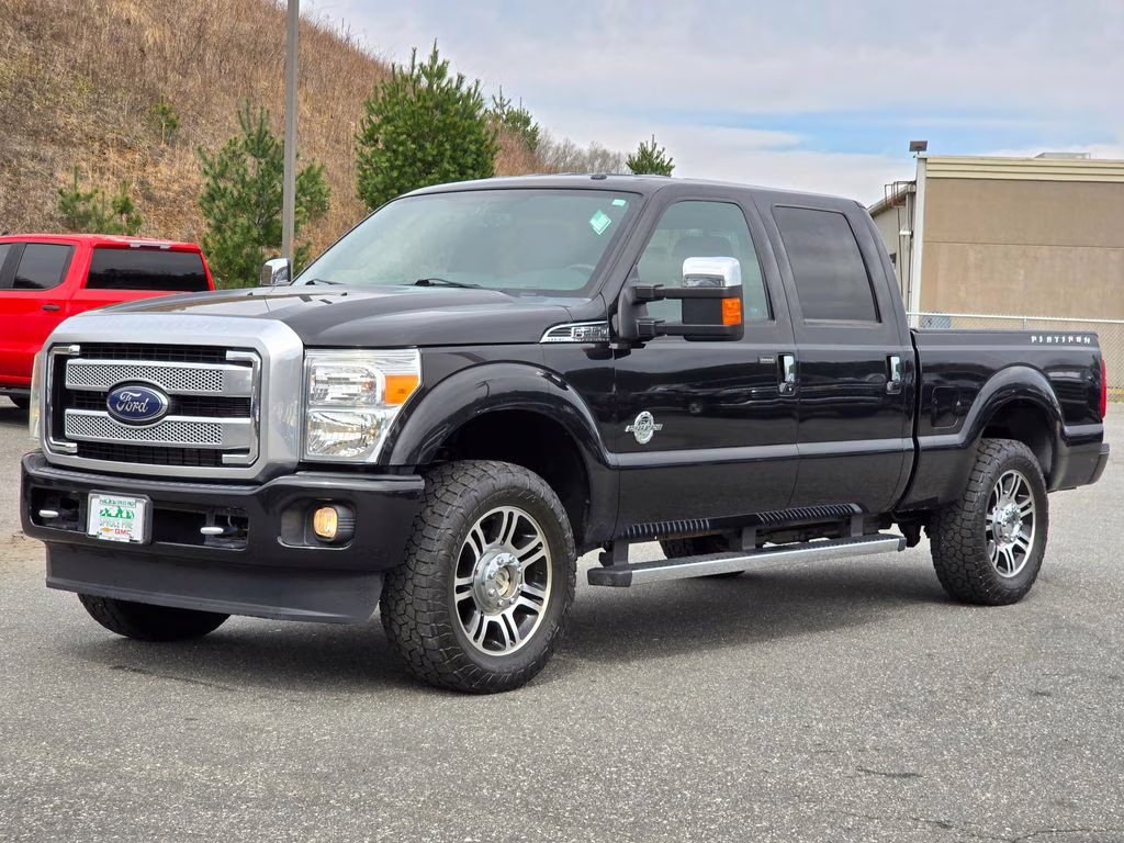 2015 Tuxedo Black Metallic Ford Super Duty F-250 SRW Lariat 4X4 Truck