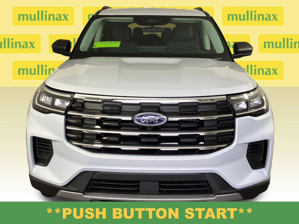 2026 Space White Metallic Ford Explorer Active RWD SUV