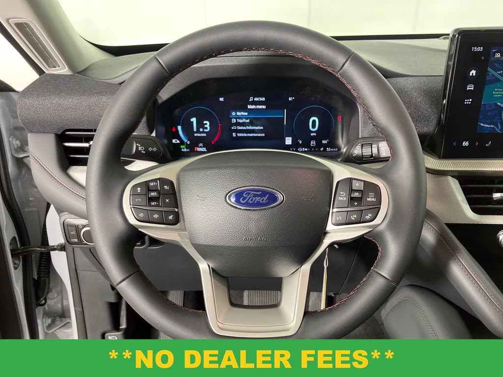 2026 Space White Metallic Ford Explorer Active RWD SUV