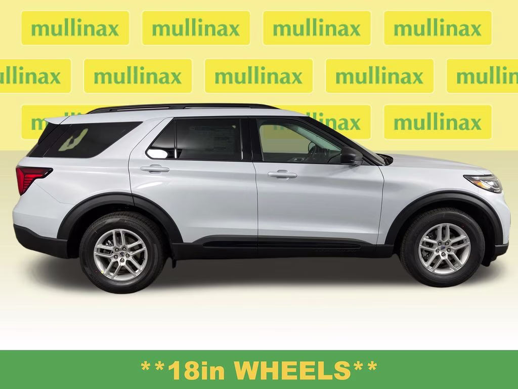 2026 Space White Metallic Ford Explorer Active RWD SUV