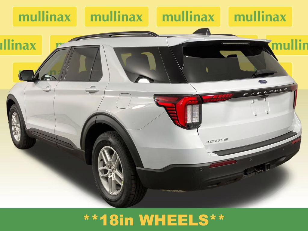 2026 Space White Metallic Ford Explorer Active RWD SUV