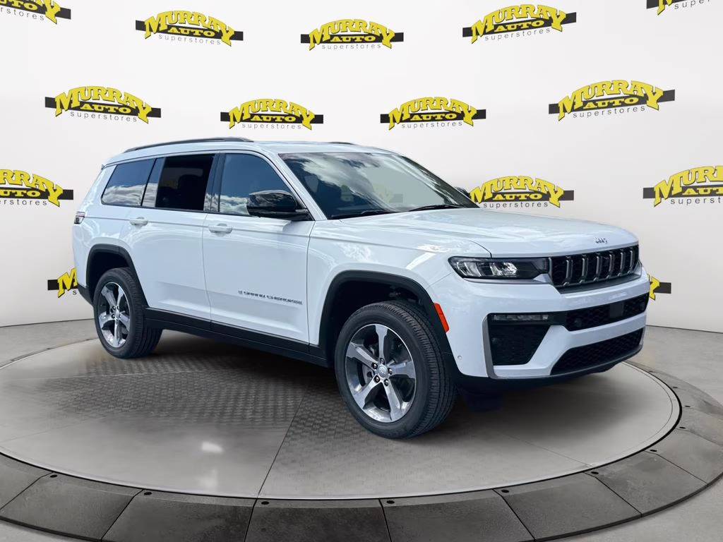 2026 Bright White Clearcoat Jeep Grand Cherokee L Limited RWD SUV