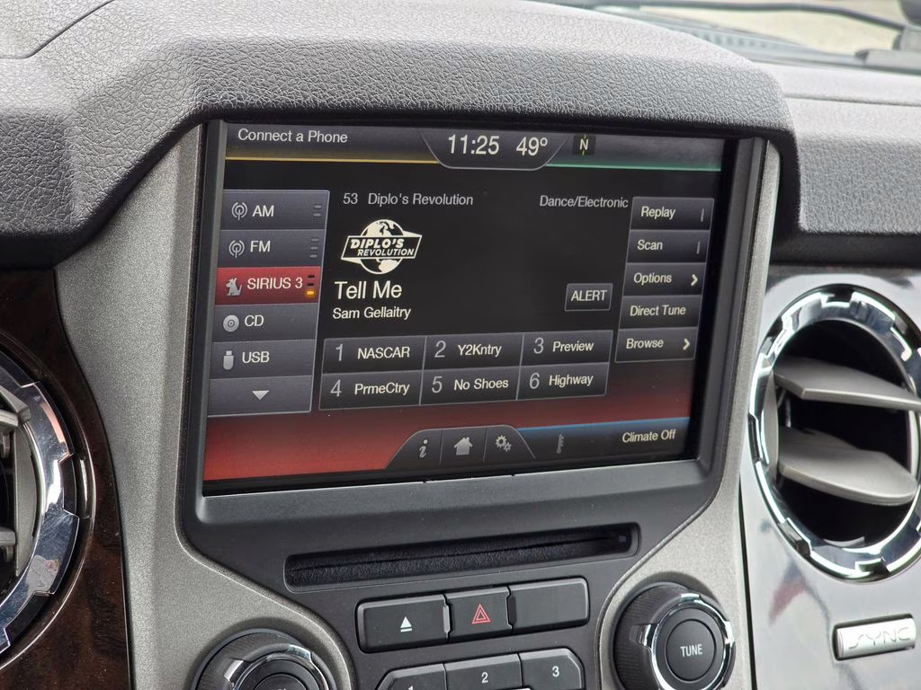 2015 Tuxedo Black Metallic Ford Super Duty F-250 SRW Lariat 4X4 Truck