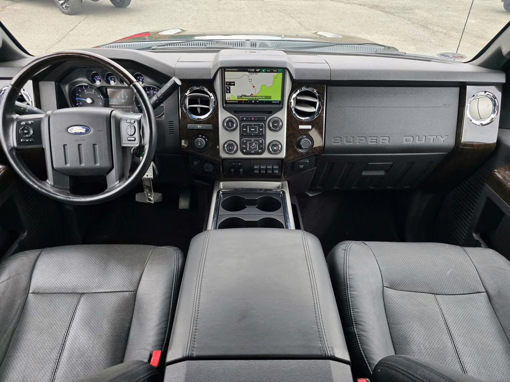 2015 Tuxedo Black Metallic Ford Super Duty F-250 SRW Lariat 4X4 Truck