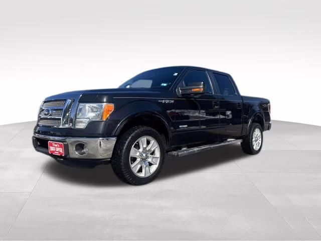 2012 Tuxedo Black Metallic Ford F-150 Lariat 4X4 Truck
