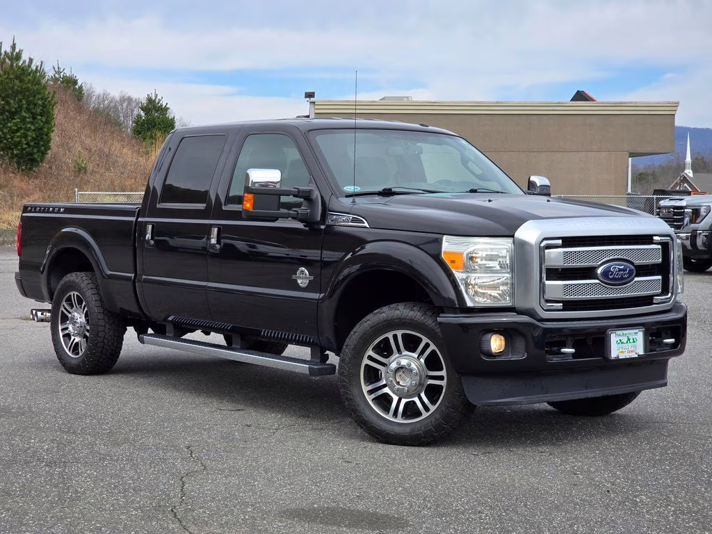 2015 Tuxedo Black Metallic Ford Super Duty F-250 SRW Lariat 4X4 Truck
