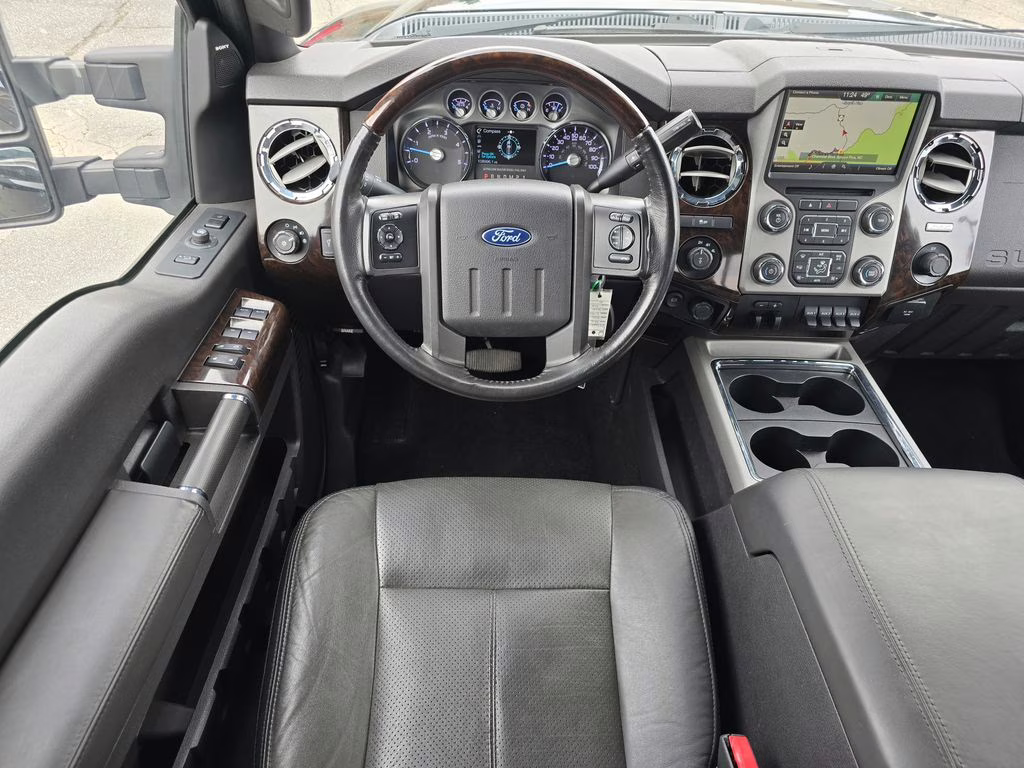 2015 Tuxedo Black Metallic Ford Super Duty F-250 SRW Lariat 4X4 Truck