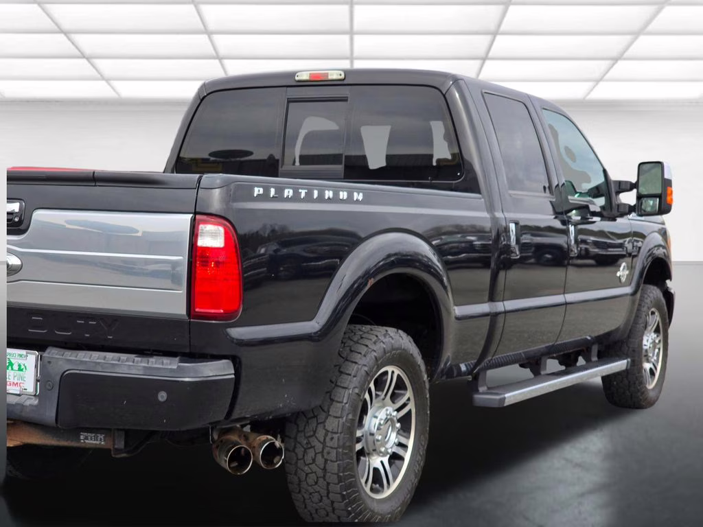 2015 Tuxedo Black Metallic Ford Super Duty F-250 SRW Lariat 4X4 Truck