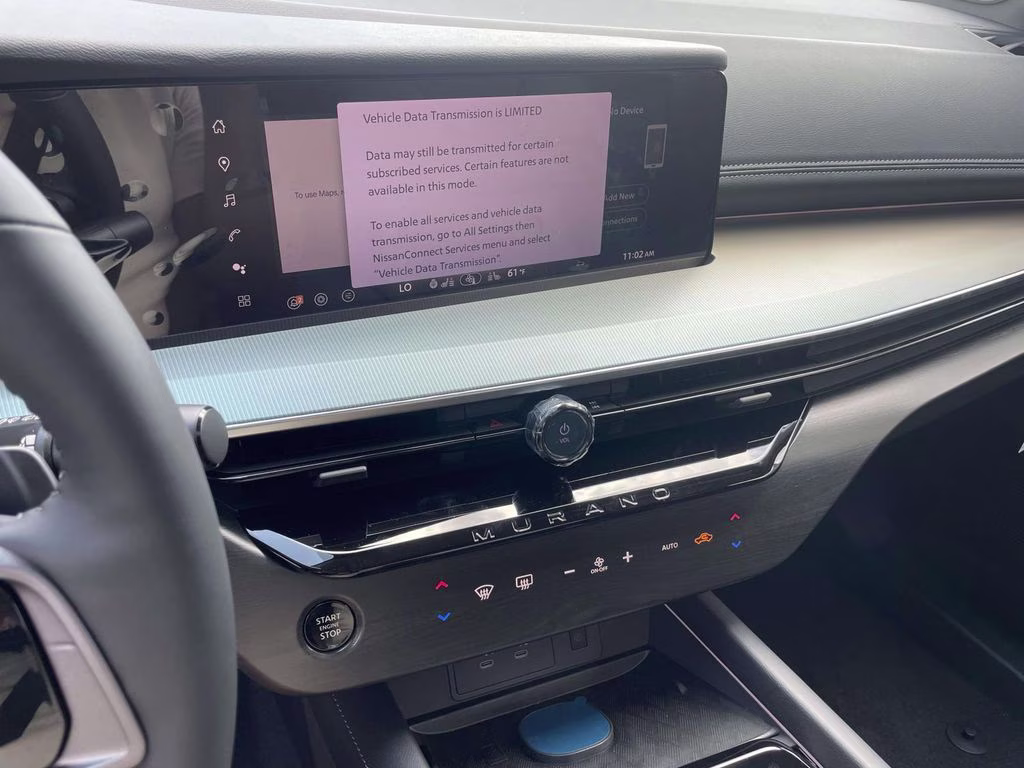 2026 Everest White Pearl Tricoat Nissan Murano SL AWD SUV