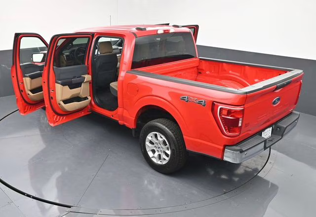 2023 Race Red Ford F-150 XLT 4X4 Truck