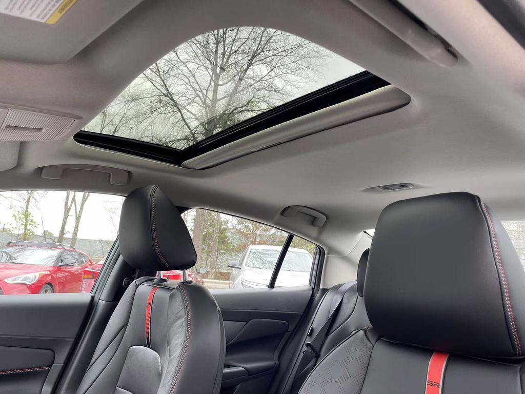 2026 Atlantic Gray/Super Black Nissan Sentra SR FWD Sedan