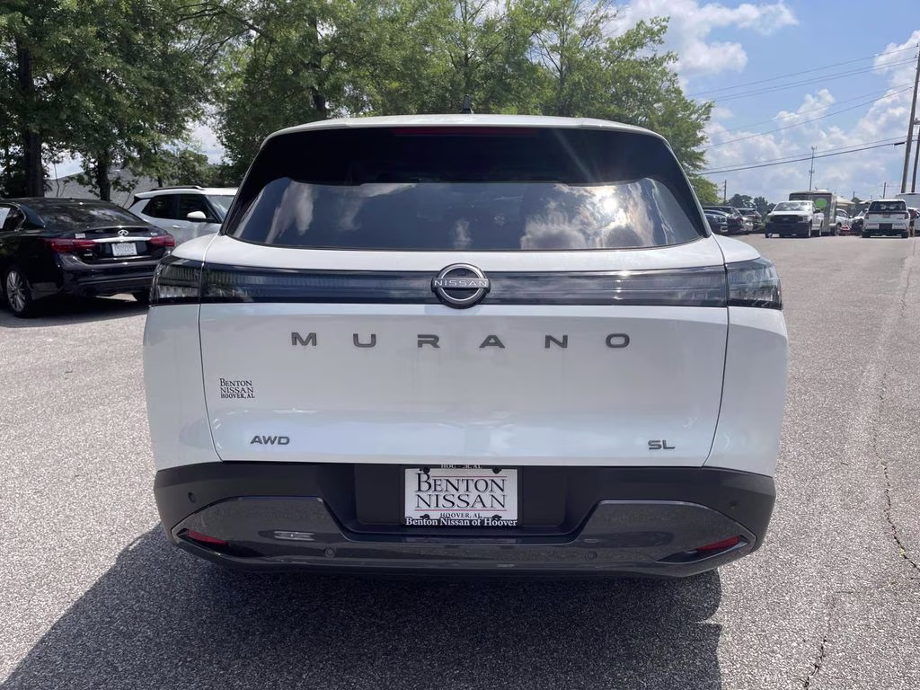 2026 Everest White Pearl Tricoat Nissan Murano SL AWD SUV