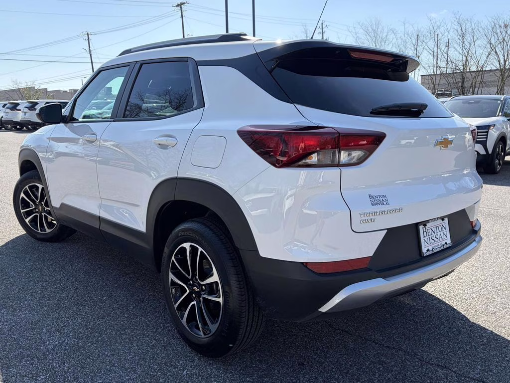 2025 Summit White Chevrolet Trailblazer 3LT LEATHER AWD AWD SUV