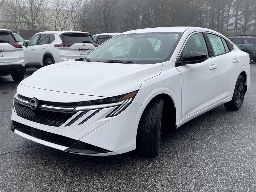 2026 Fresh Powder Nissan Sentra SV FWD Sedan