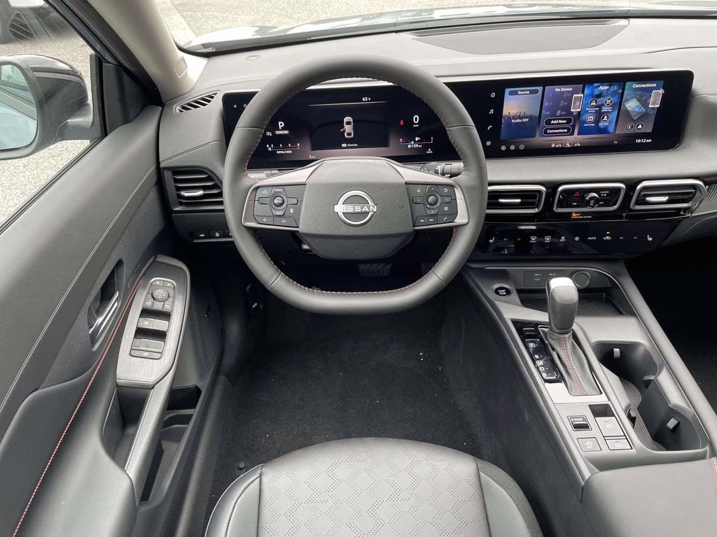 2026 Atlantic Gray/Super Black Nissan Sentra SR FWD Sedan