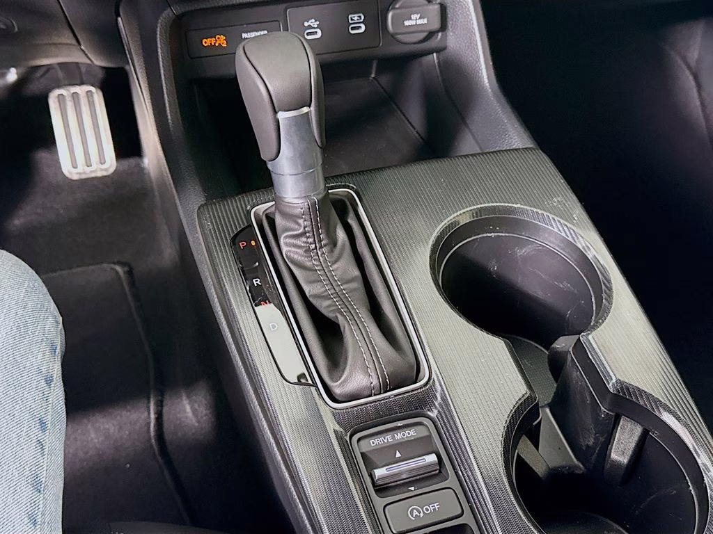 2026 Platinum White Pearl Honda Civic Sport FWD Sedan