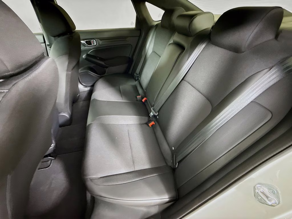 2026 Platinum White Pearl Honda Civic Sport FWD Sedan