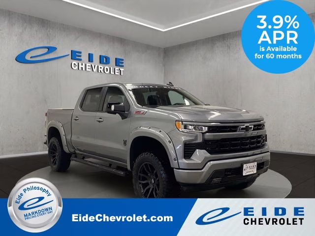2026 Sterling Gray Metallic Chevrolet Silverado 1500 RST 4X4 Truck