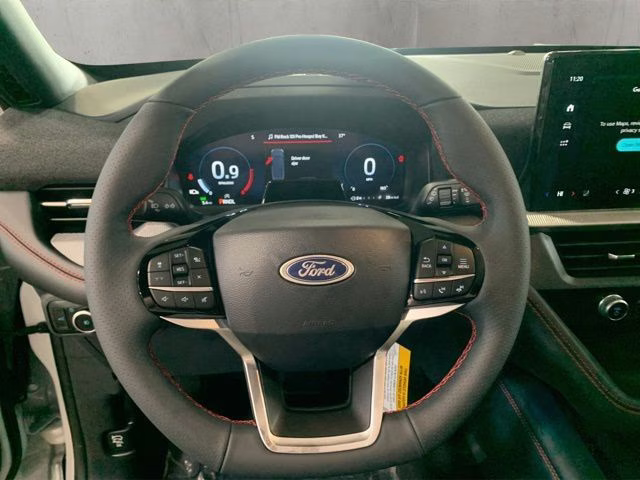 2026 Space White Metallic Ford Explorer ST-Line 4X4 SUV