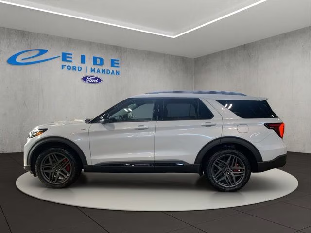 2026 Space White Metallic Ford Explorer ST-Line 4X4 SUV