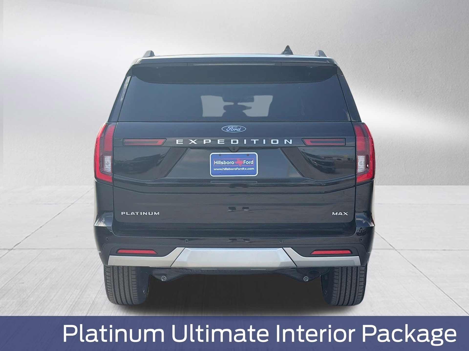 2026 Agate Black Metallic Ford Expedition Max Platinum 4X4 SUV