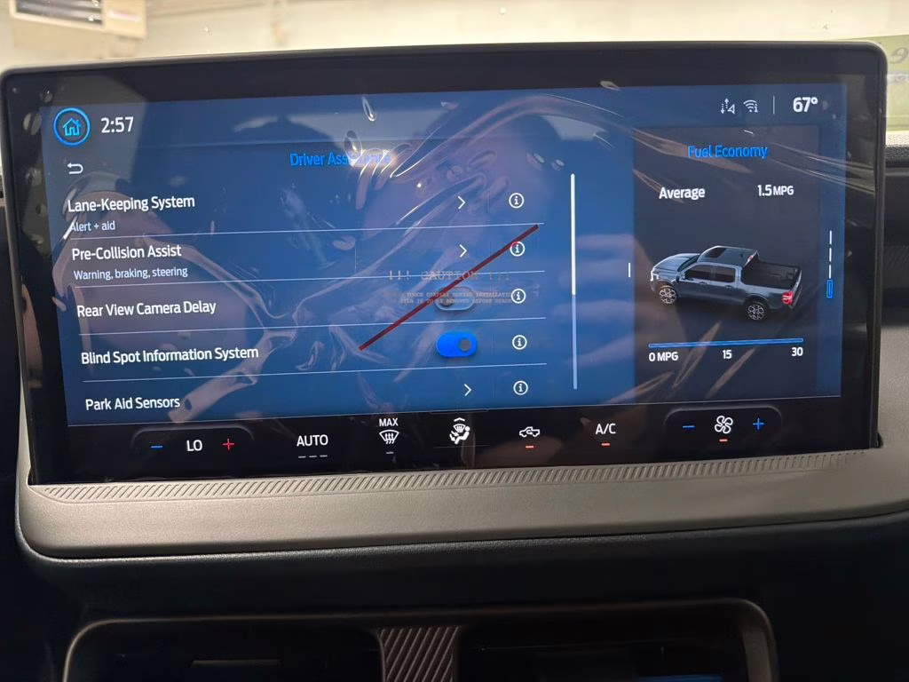 2026 CARBONIZED GRAY Ford Maverick Lobo Standard AWD Truck