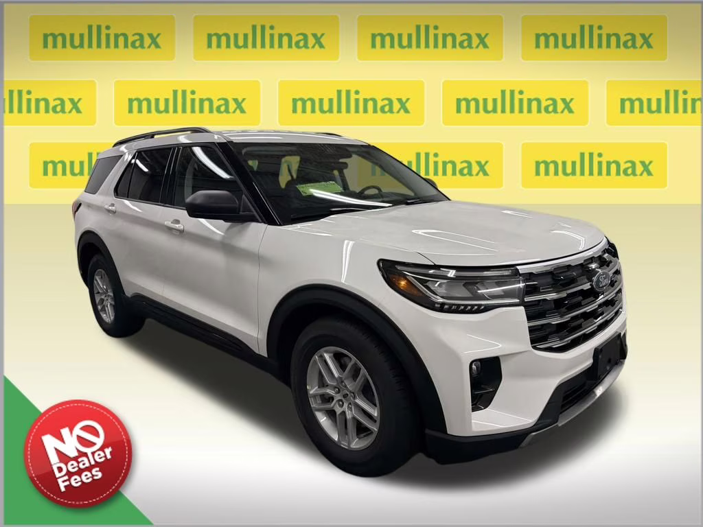 2026 STAR WHITE TRI-COAT Ford Explorer Active RWD SUV