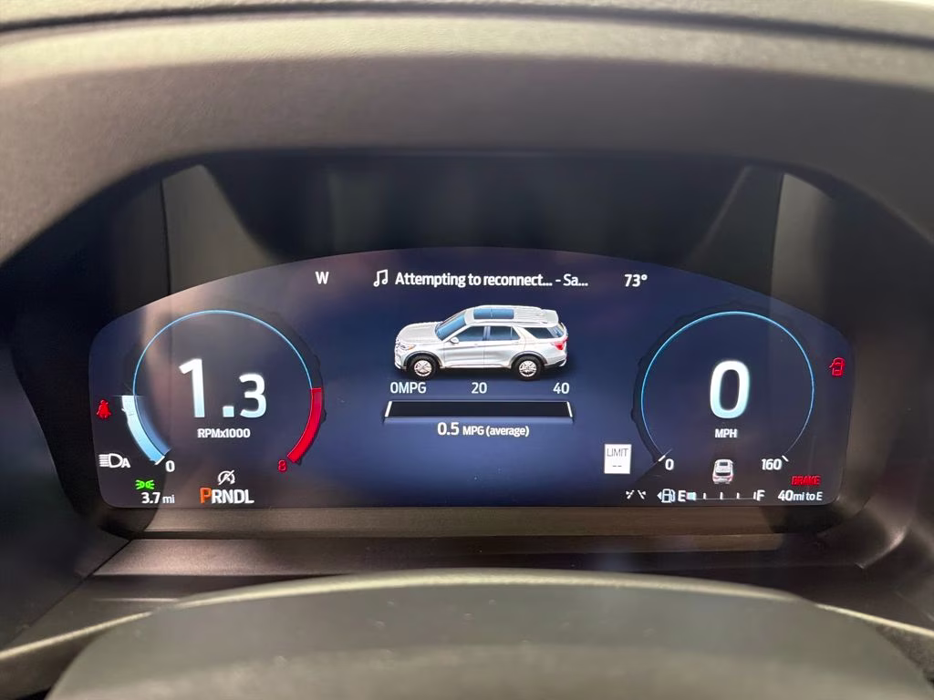 2026 White Ford Explorer Active RWD SUV